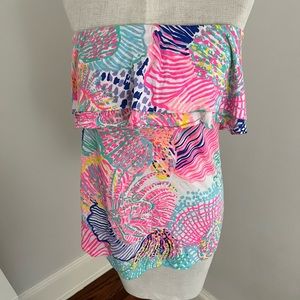 Lilly Pulitzer Strapless Top - Size XS